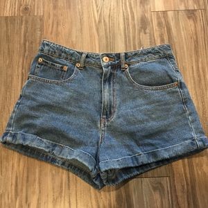 Retro Jean Shorts